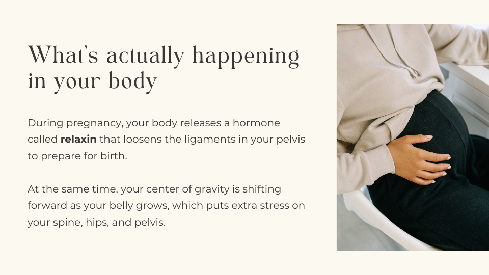 What happens to your body during pregnancy