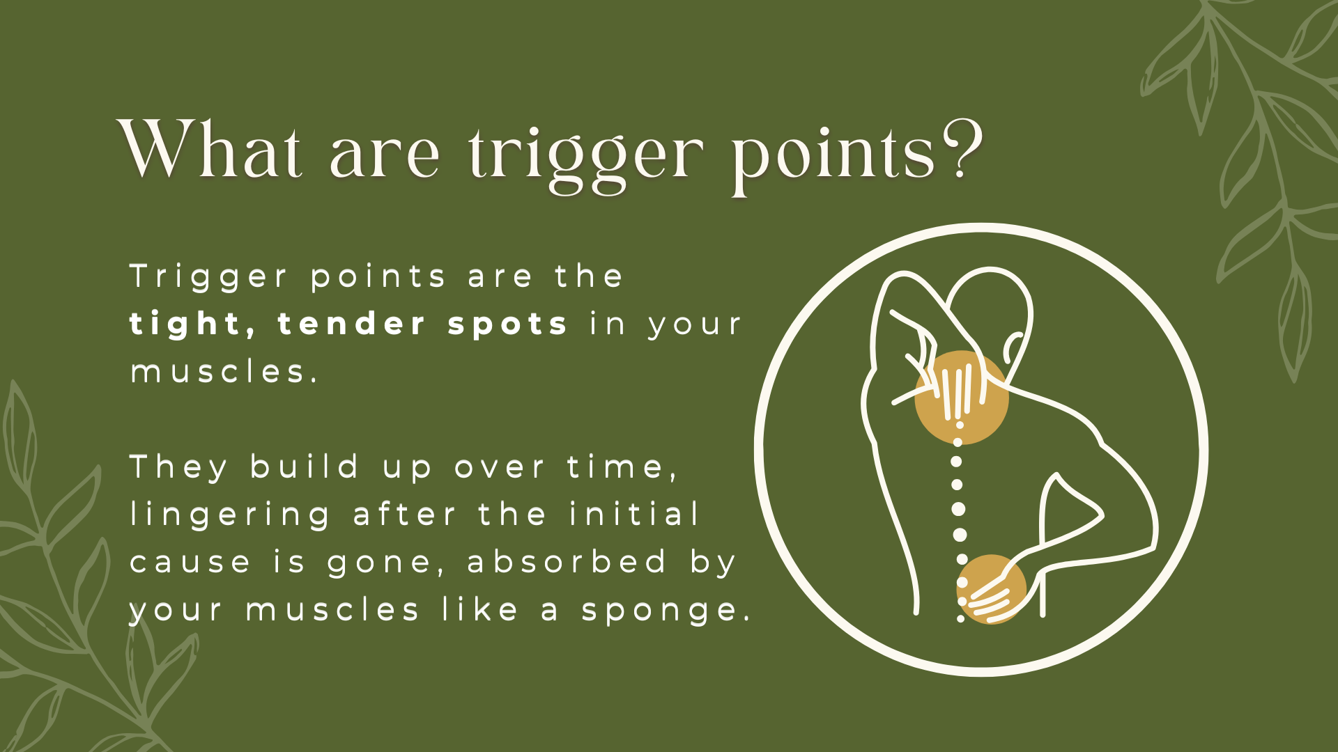 What are trigger points info graphic