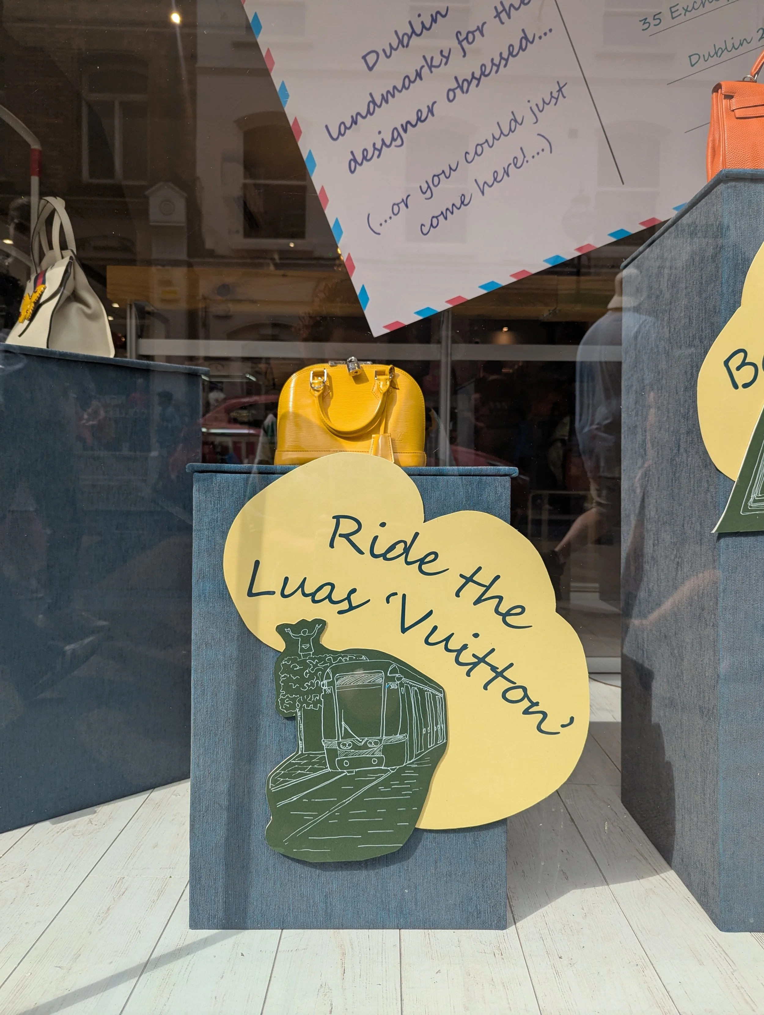 Humour in window display