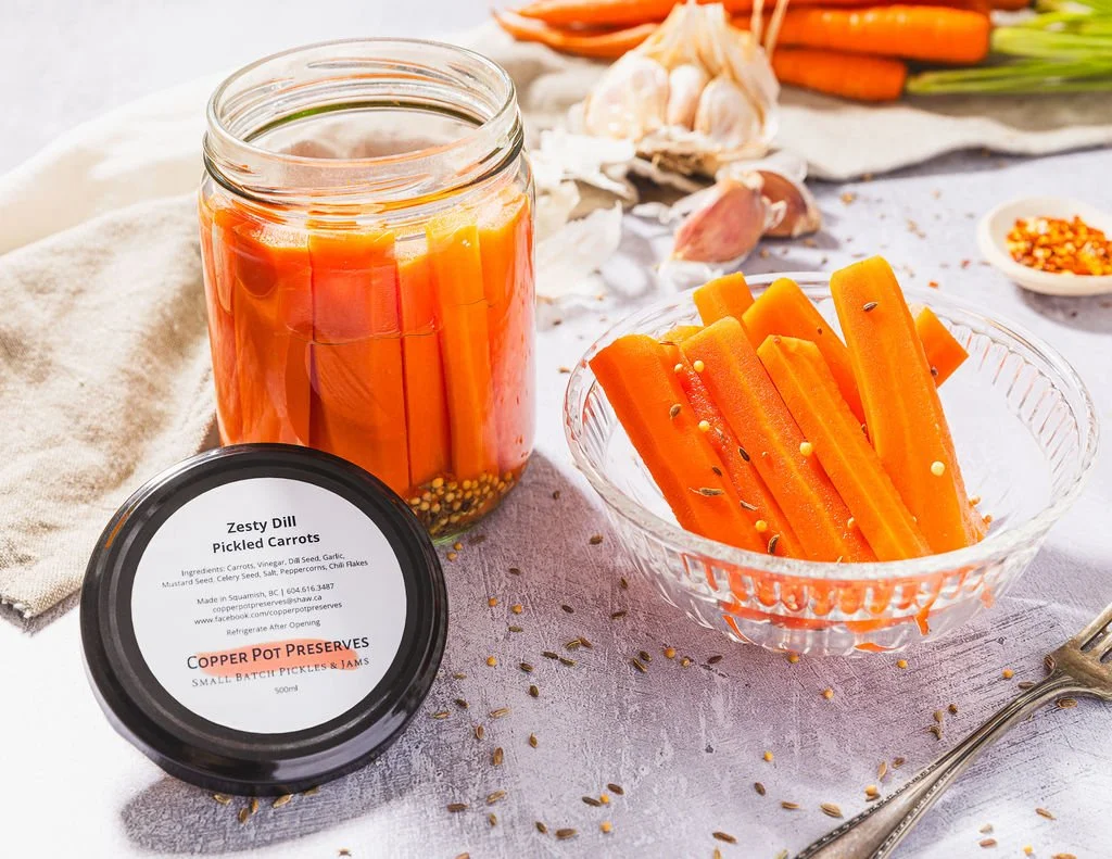 Dill Pickled Carrots | GF | VG | DF