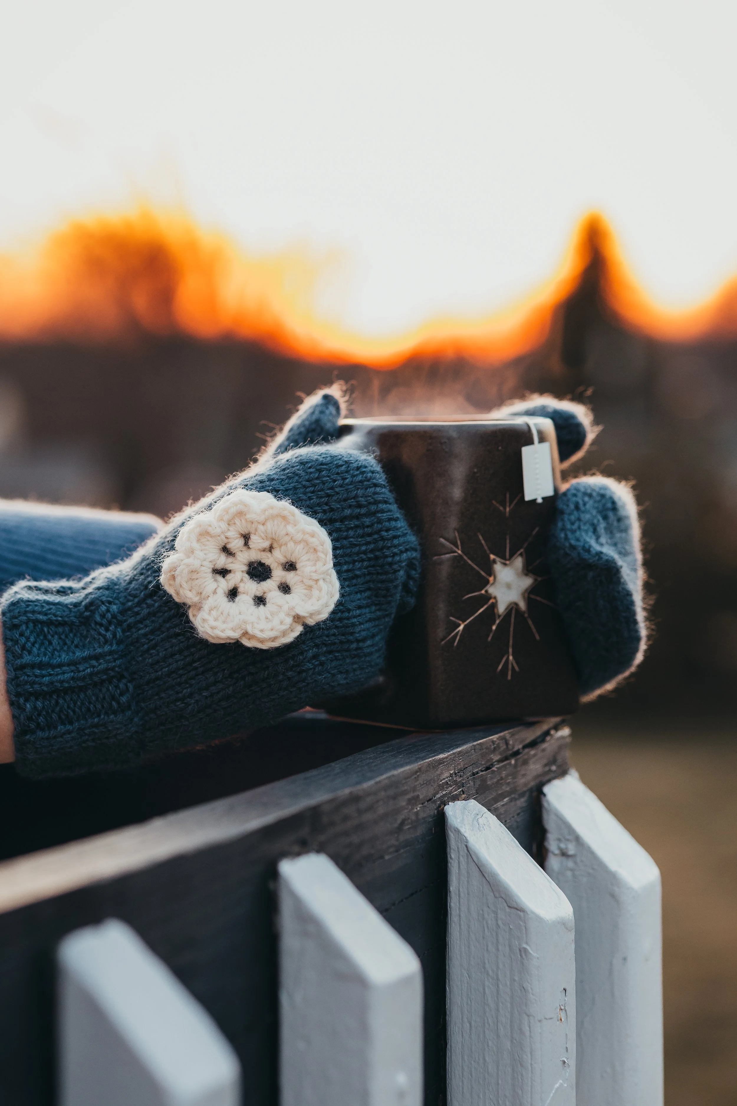Sarah Deer mittens and mug photo by Jeff Meholic.jpg
