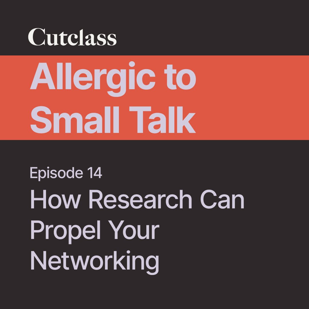 How to do Research to Accelerate your Networking