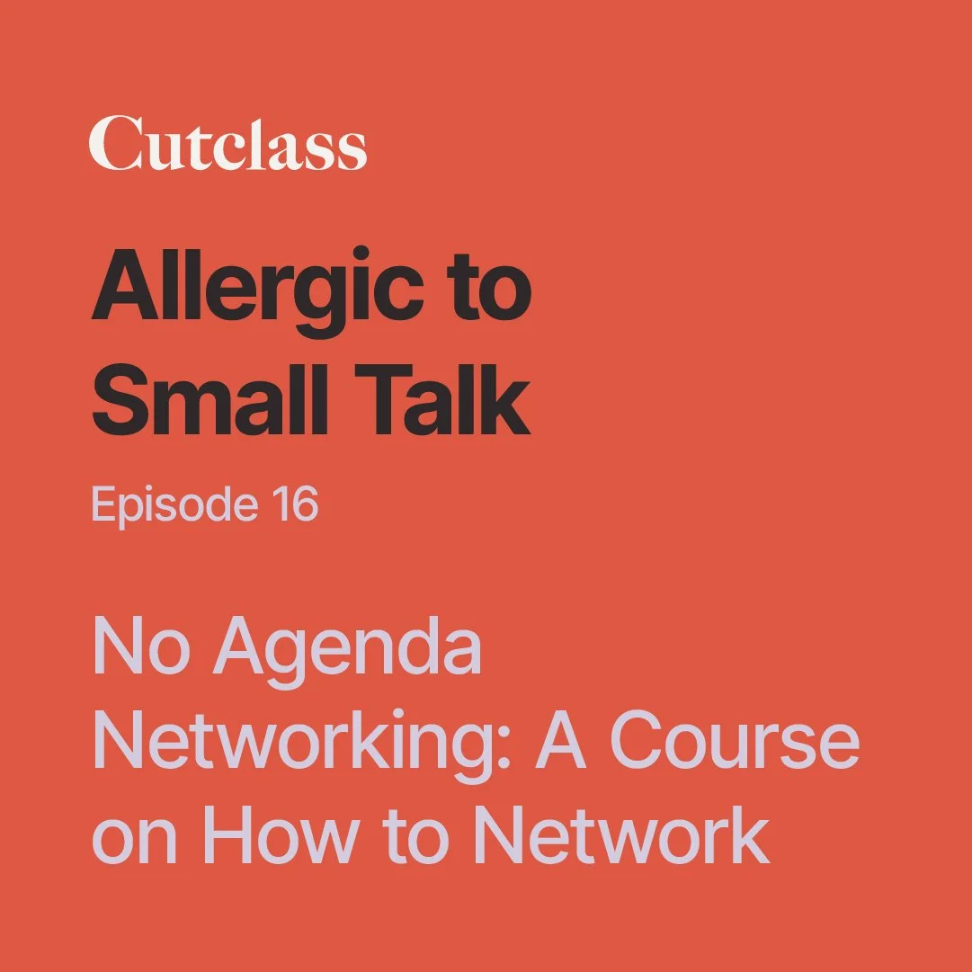 No Agenda Networking: A Course on How to Network