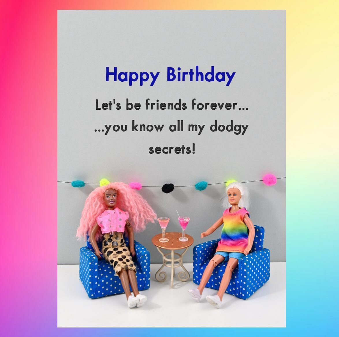 Friendship goals 🙌🥰 Happy Friday ☺️

#friendshipquotes #frienship #friendshipgoals #bff #bffgoals #appreciation #friday #fridaynight #funny #humor #silly #humour #smallbusiness #greetings #funnygreetingcards #wholesale #paperlove #stationeryaddict 