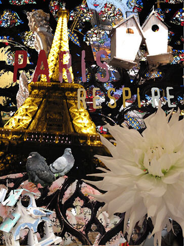 TWO NIGHTS IN PARIS (2010): Stained glass at La Sainte-Chapelle and a night-lit Tour Eiffel invite us to take a breath and integrate the creative marvels this city offers.