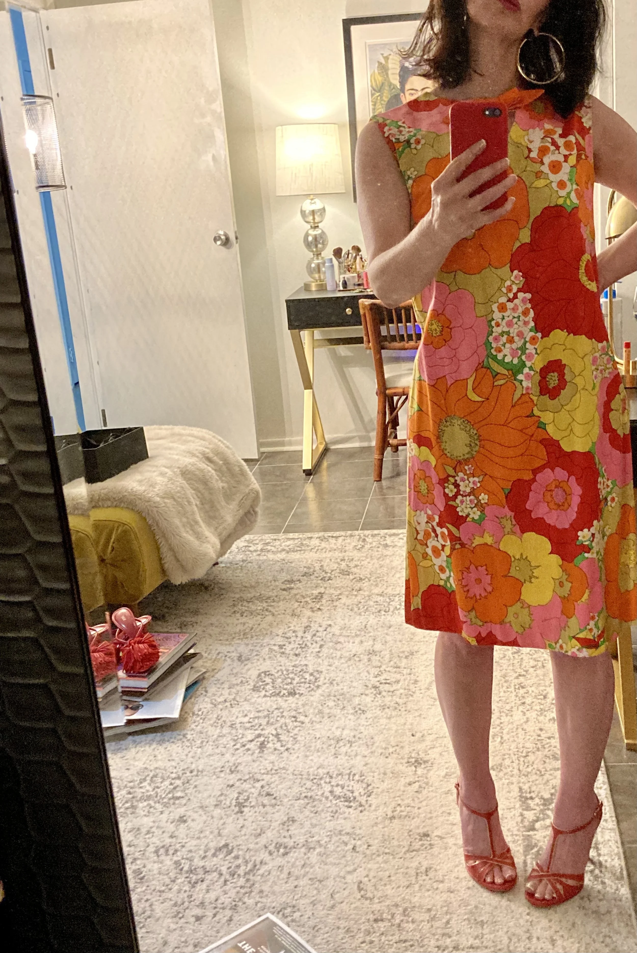 pop art vintage dress