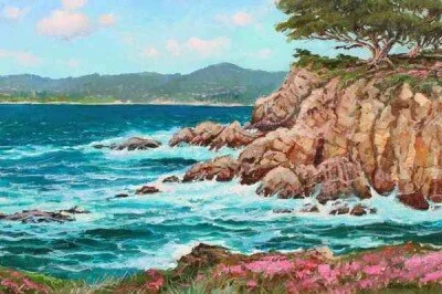 Ice Plant along Pt. Lobos, Carmel
Alex Dzigurski II
20x30 
Viewable at Classic Art Gallery
Carmel, California
