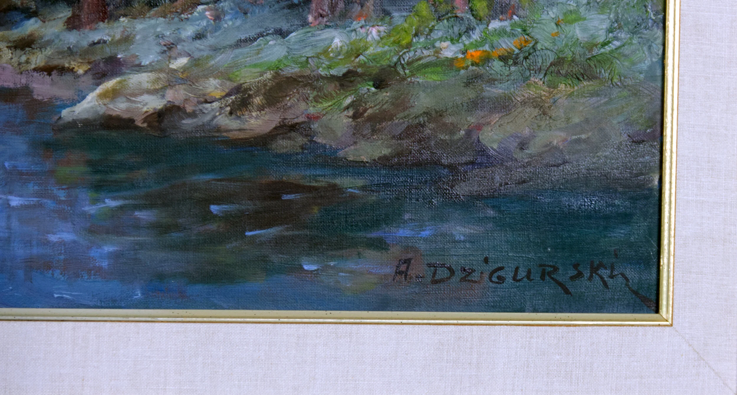 Bear Lake, Colorado
Alexander Dzigurski I
1975
Contact for price.
36 X 30
Masterwork showcased in his book, The Art of Alexander Dzigurski.
Piece viewable at Dzigurski Gallery.
Viewing by Appointment Only.