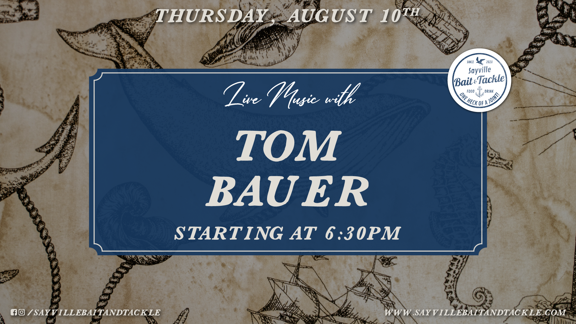 Tom Bauer — Sayville Bait & Tackle
