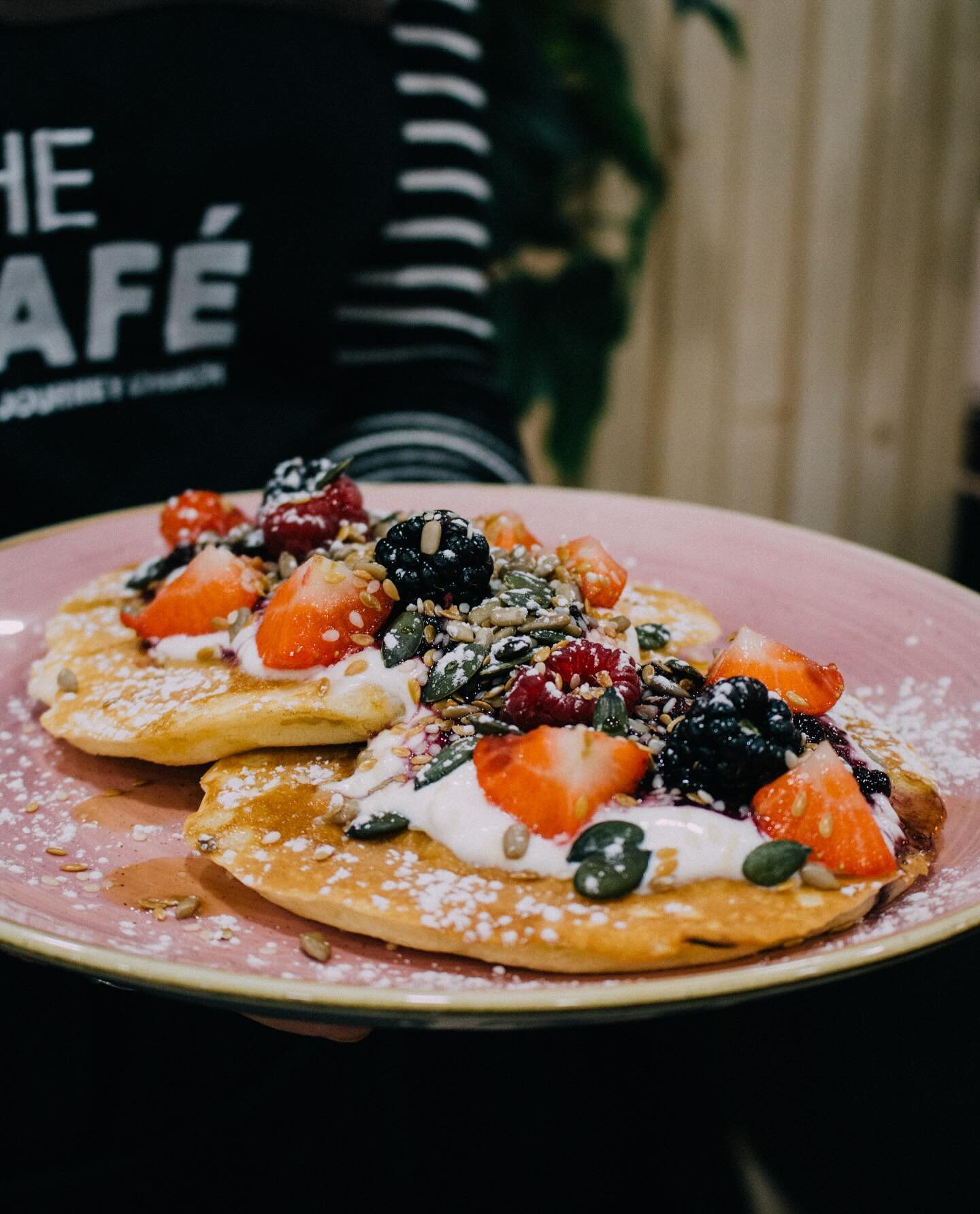 It&rsquo;s pancake 🥞 week here at The Cafe! We&rsquo;ve lots of toppings on offer&hellip; pop in to try!