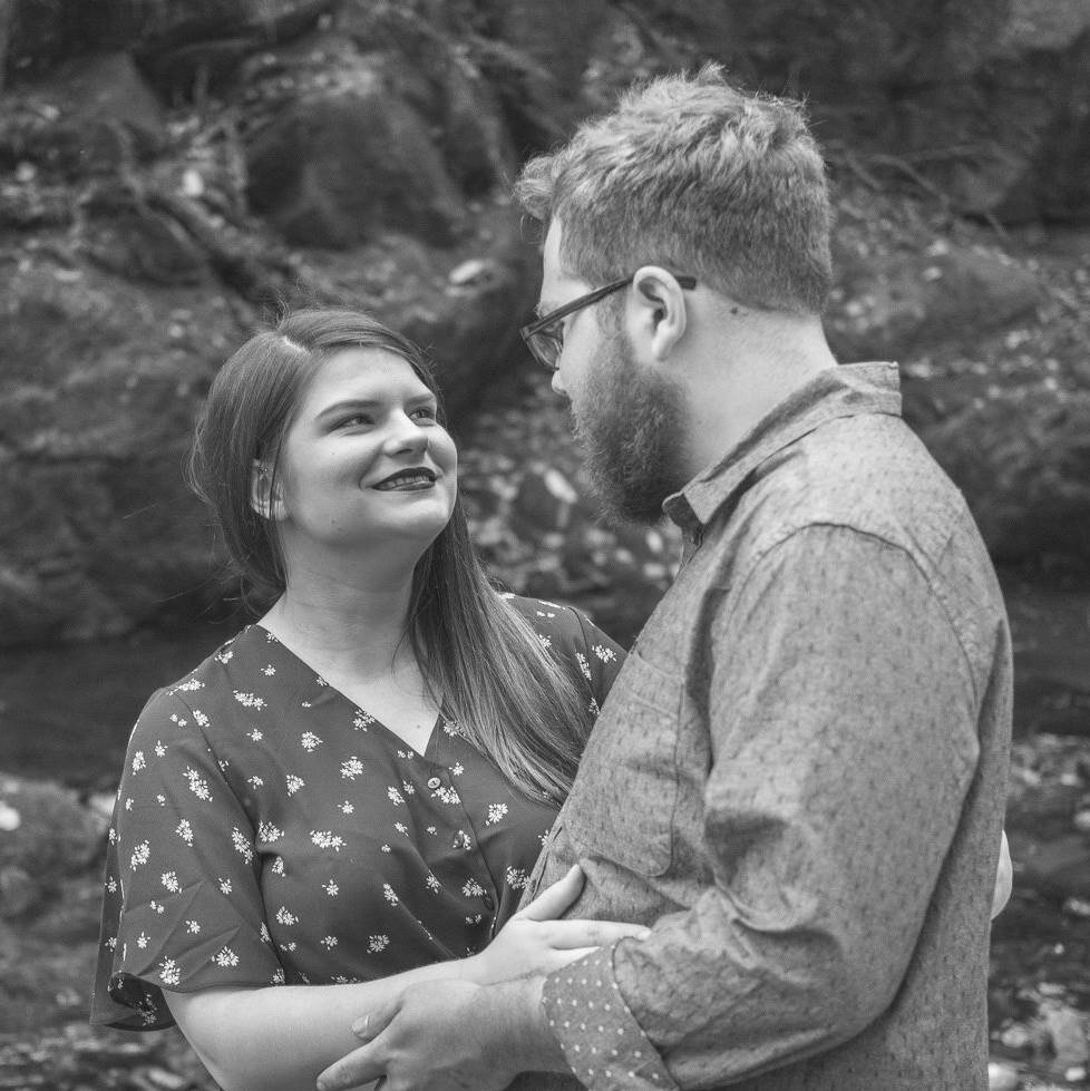 John & I met in April 2012, began dating in March 2016, & got engaged in August 2017.