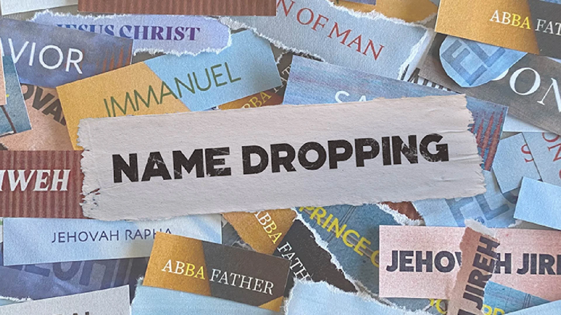 Name Dropping—Jehovah Jireh (The Provider God)