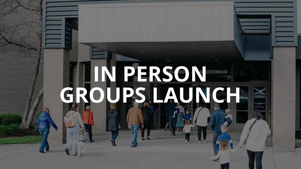 In Person Groups Launch