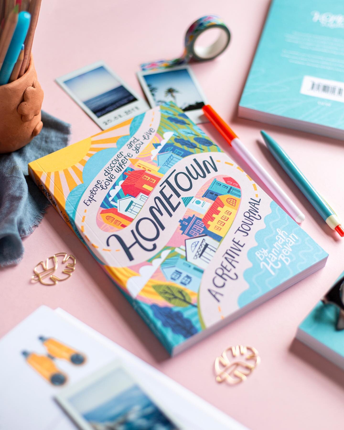 Have you got a Hometown Journal sitting on your bookshelf, or tucked in the pocket of your favourite rucksack? 🙂🏡🌈 

I know lots of you have but if you *haven&rsquo;t* got one yet, I think you&rsquo;ll love it if you:

✍️ Are keen for more day-to-