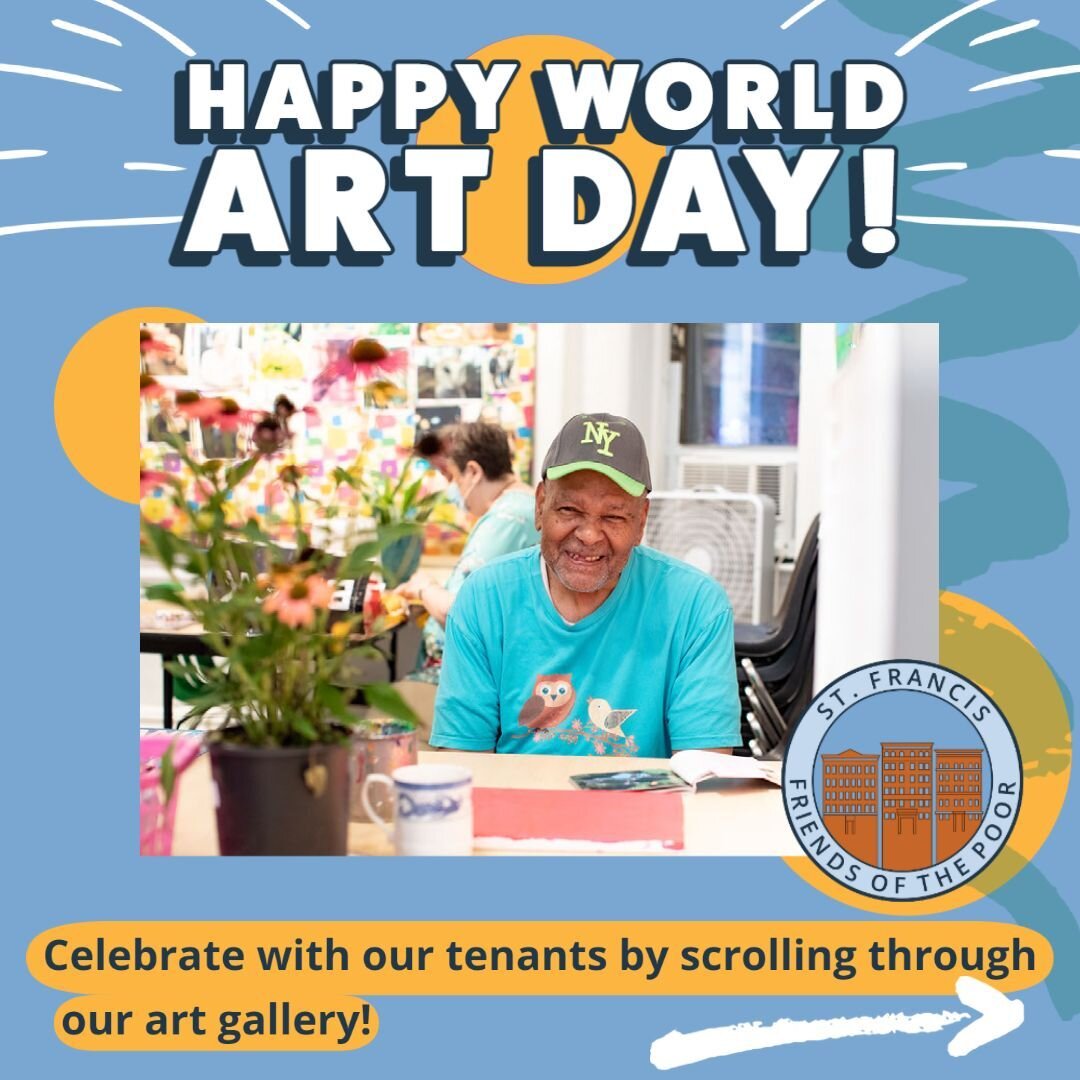 Happy World Art Day!🎨 Learn all the ways you can support our artists by following the link in our bio. 

#worldartday #worldartday2023 #art #artgallery #nycart