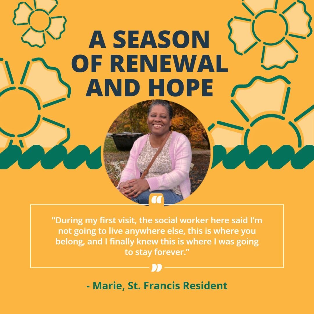 Imagine what it must feel like, your first night at St. Francis, after barely surviving on the streets for years.

Imagine what it must feel like, waking up in your own room, in a place where you can call home forever, in community, with access to me