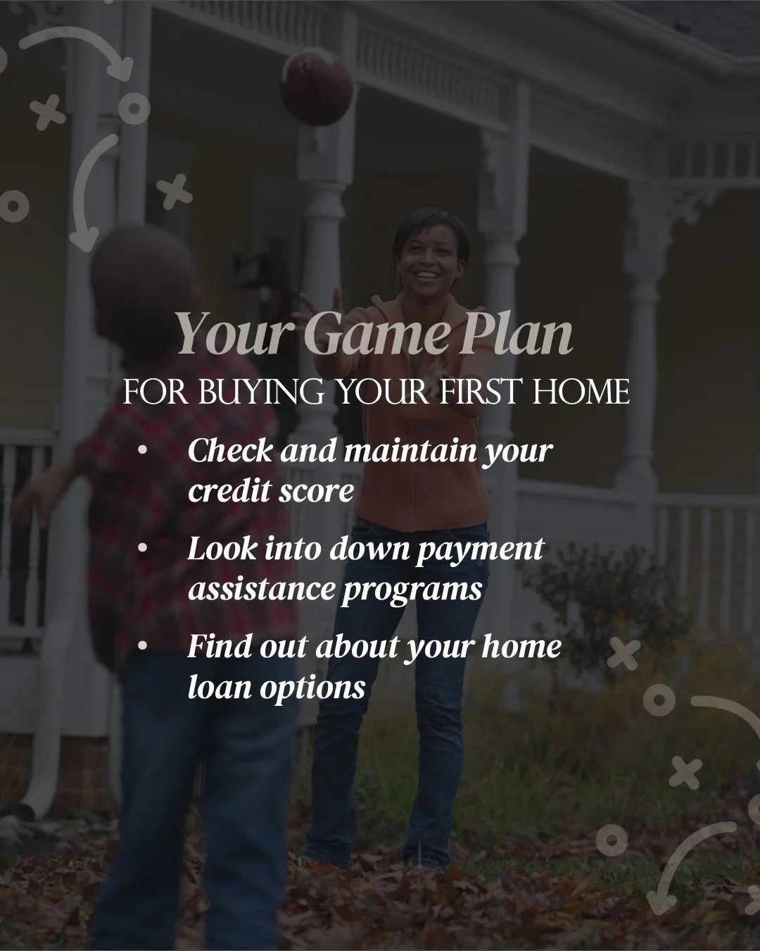 Buying your first home can feel like a tough matchup today &ndash; which is why so many first-time buyers stay on the sidelines, waiting for an assist from the market.

But the buyers who actually win don&rsquo;t wait for the market to help them out.