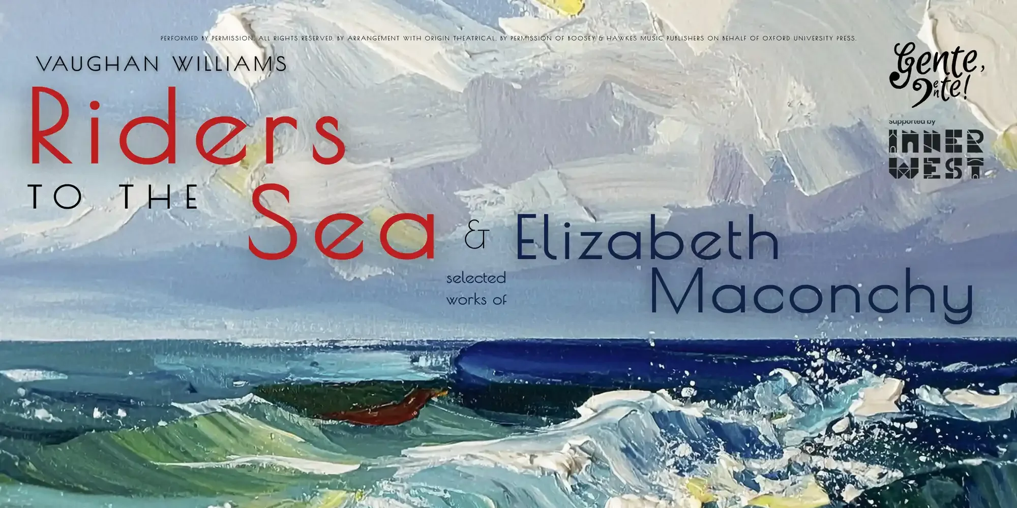 Riders to the Sea | Works of Elizabeth Maconchy