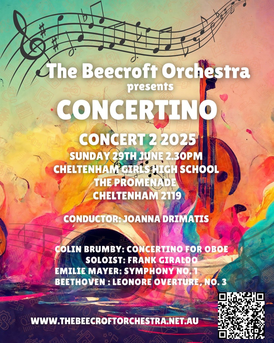 The Beecroft Orchestra – Concertino (feat. Frank Giraldo)