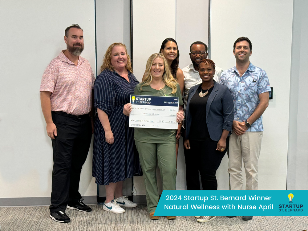 2024 Winner: Natural Wellness with Nurse April — Startup St. Bernard