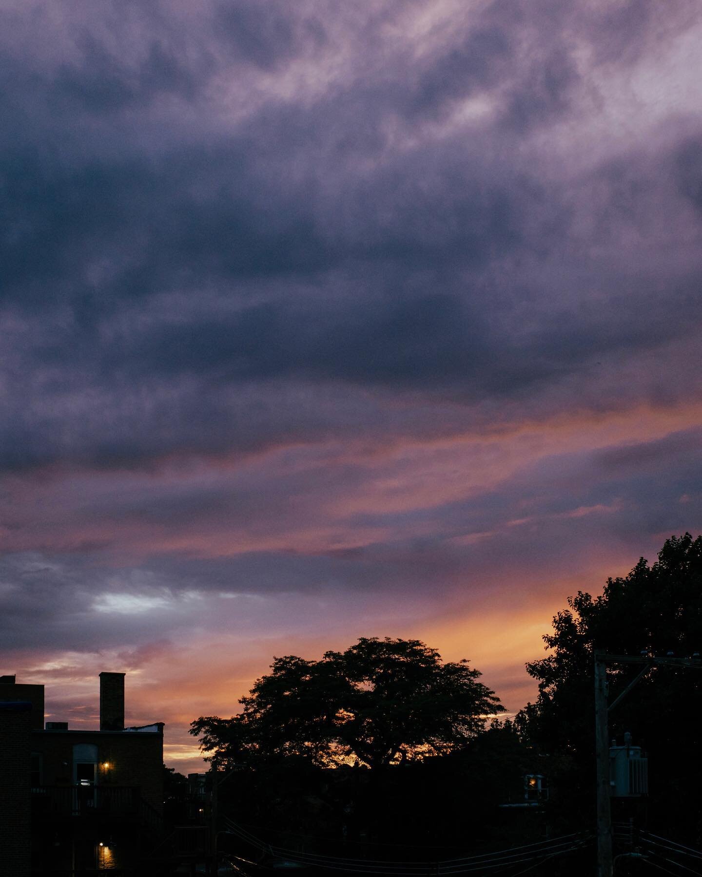 Tonight was meant for sitting on a balcony and watching the planes and colors fly by.