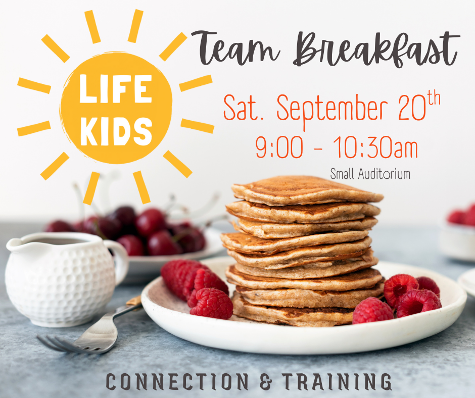 LIFEKIDS Team Breakfast