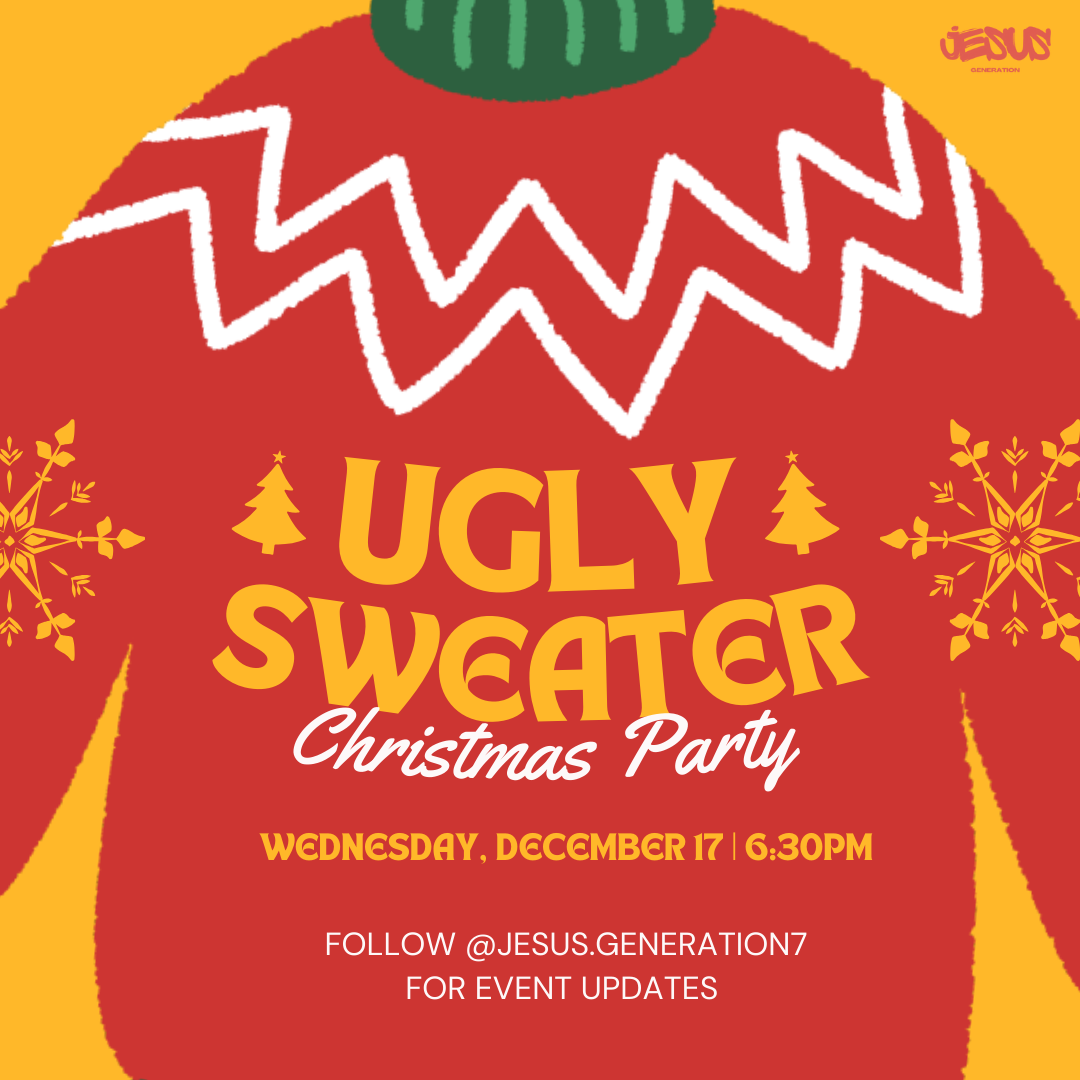 Jesus Generation: Ugly Sweater Christmas Party