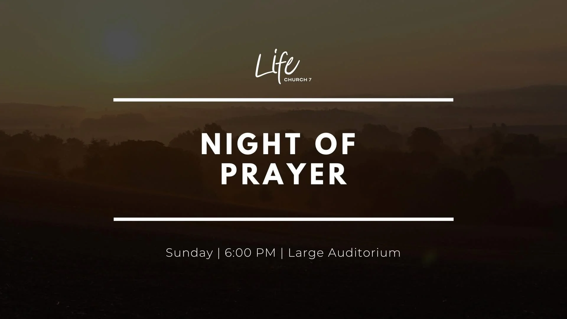 Night of Prayer