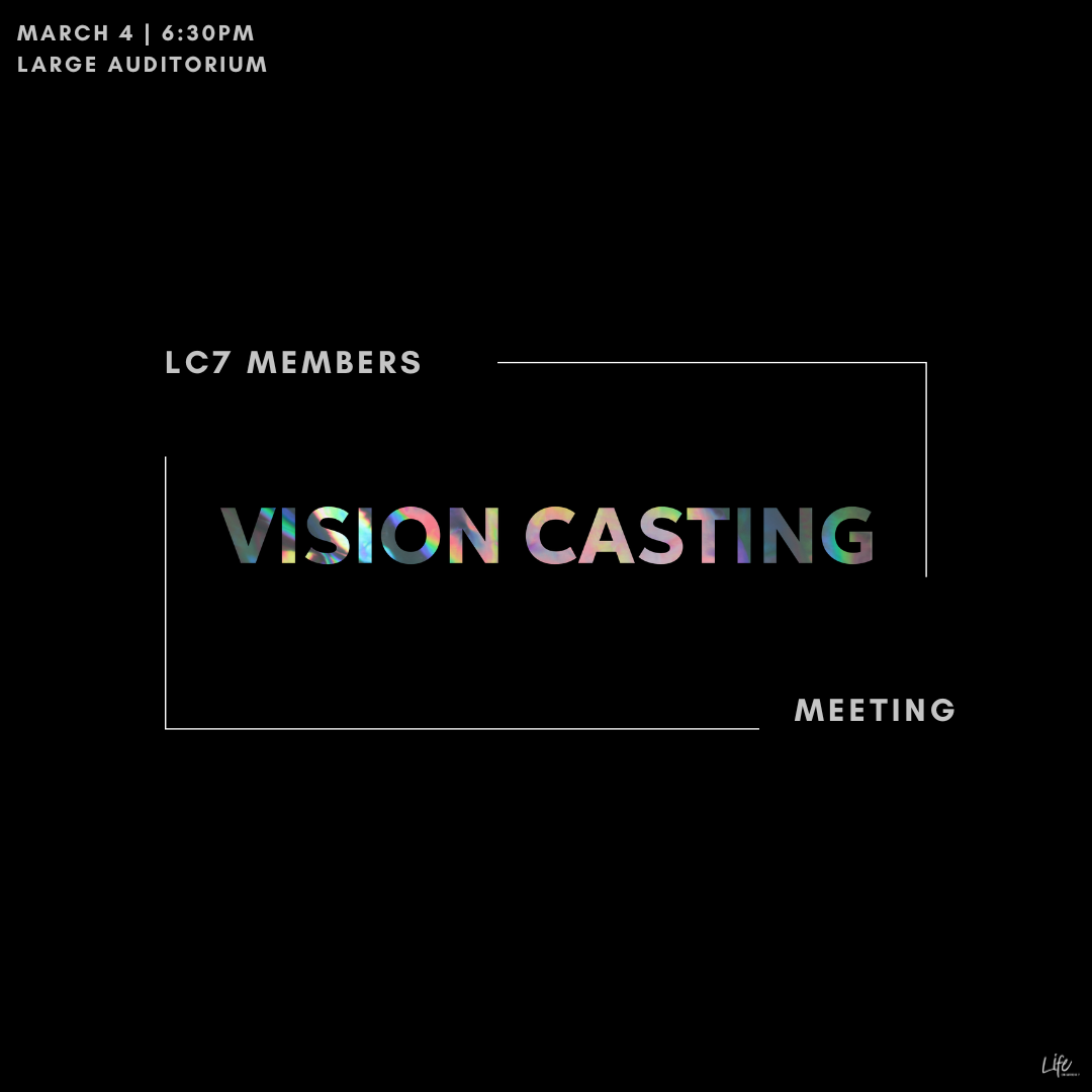 Vision Casting Meeting