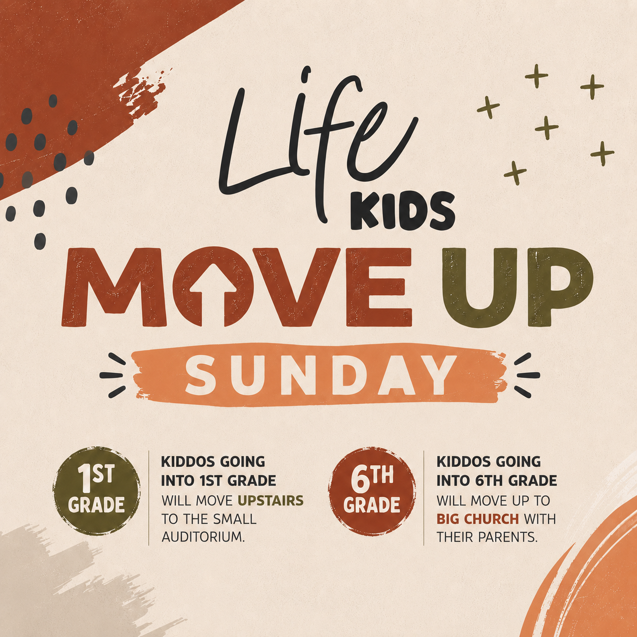 LIFEKIDS MOVE UP SUNDAY
