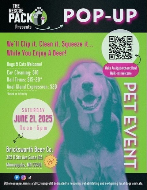 CANCELED DUE TO HEAT ADVISORY! Beer & PETicures at Bricksworth
