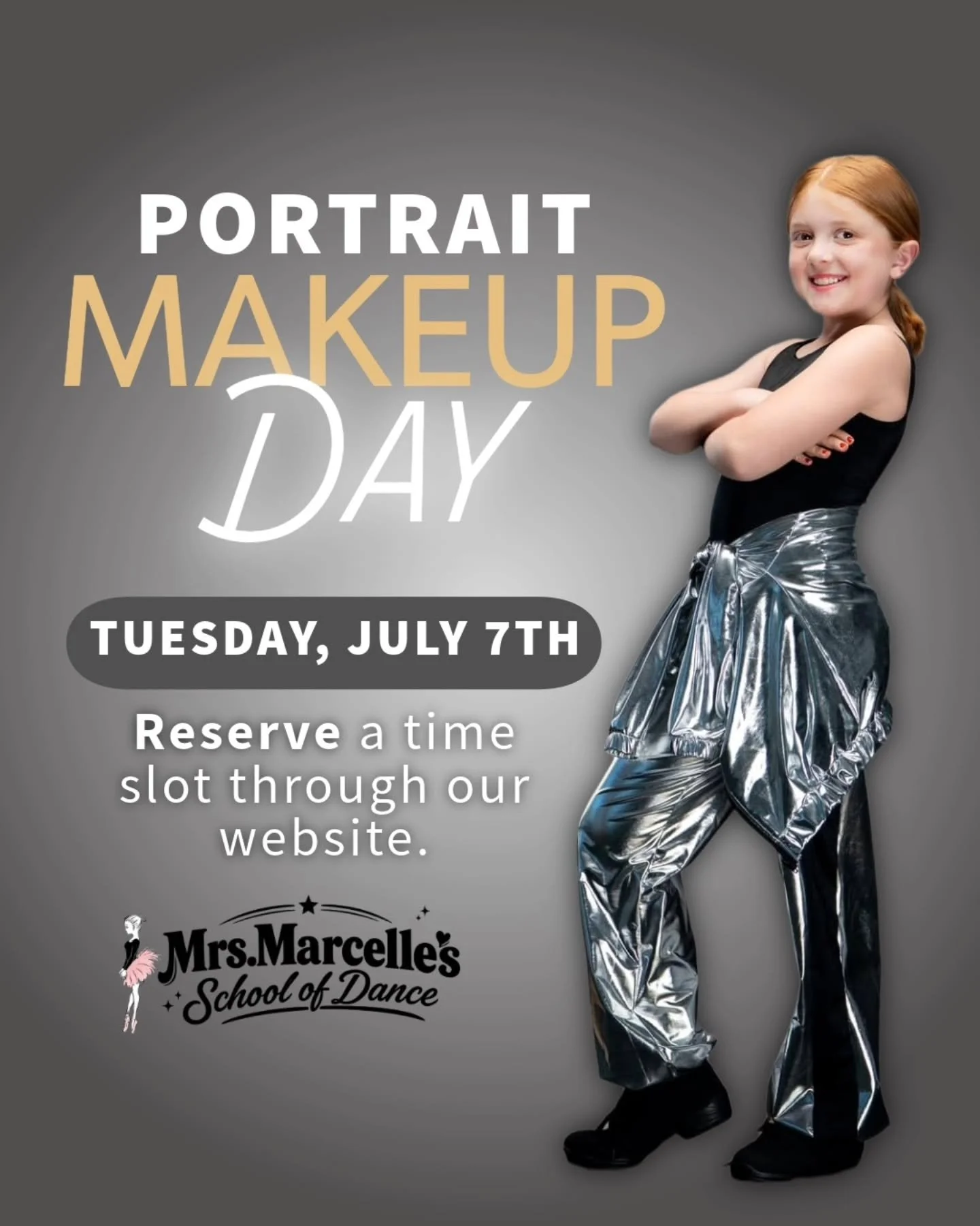 📸 Portrait Makeup Day is Tuesday, July 7!

Reserve your appointment through our website. ✨