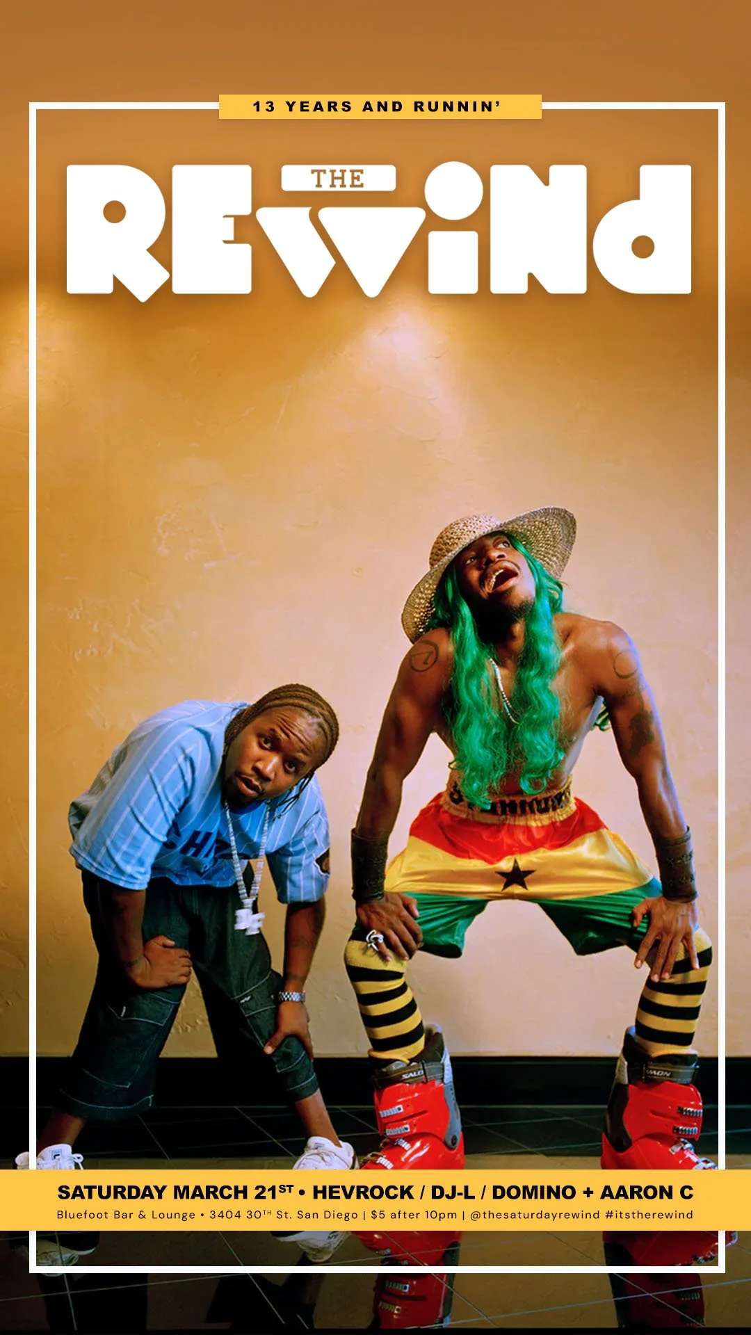 The Rewind @Bluefoot Bar &amp; Lounge w/ Guest Aaron C