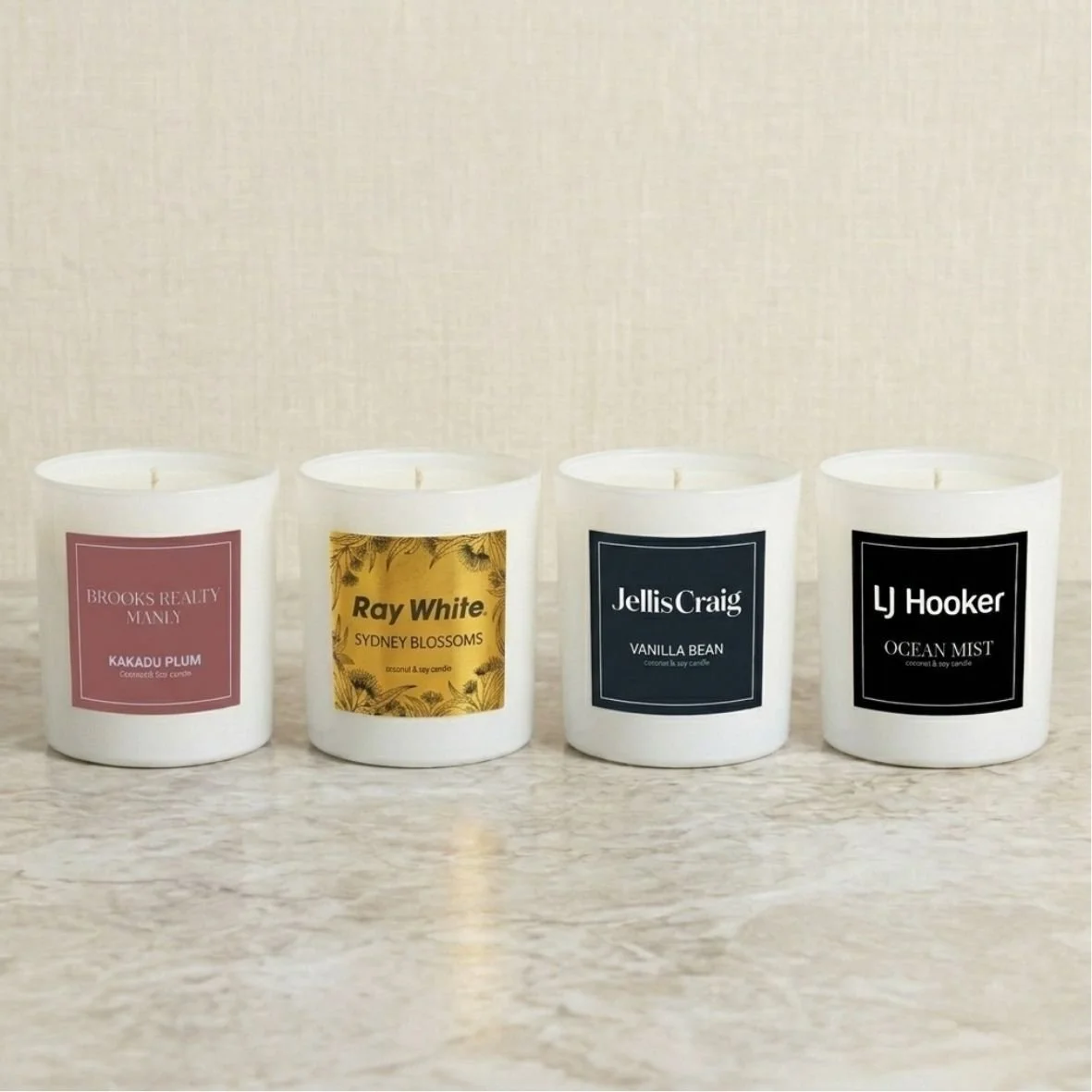 Custom Real Estate Candle