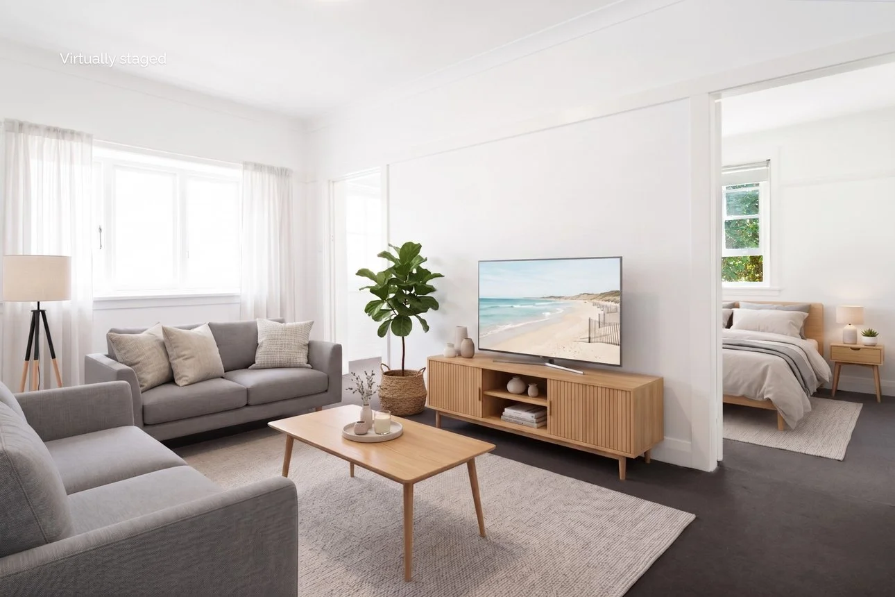 Bondi Beach Rental Leased Fast with New Photography and Virtual Furniture