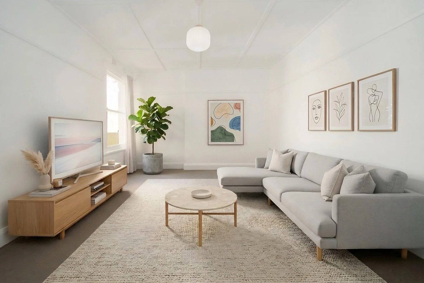 Does your listing&rsquo;s virtual furniture look this realistic? 👀 

A recent photoshoot + virtual furniture + floorplan + drone I shot for Laing and Simmons in Potts Point. 

The lounge room, bedroom and sunroom were all virtually furnished by us u