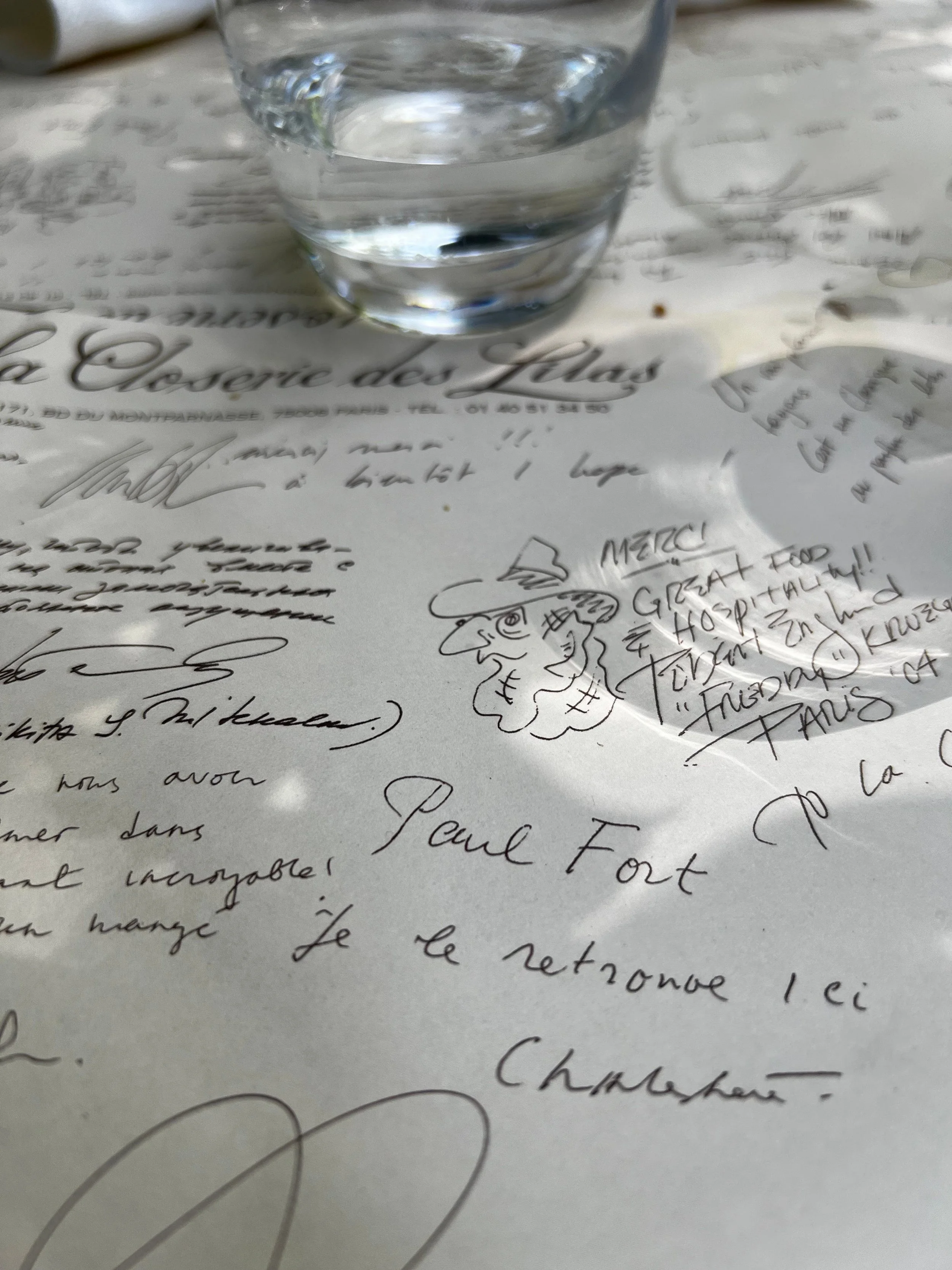 LA CLOSERIE DES LILAS, 171 Boulevard du Montparnasse, Paris. 