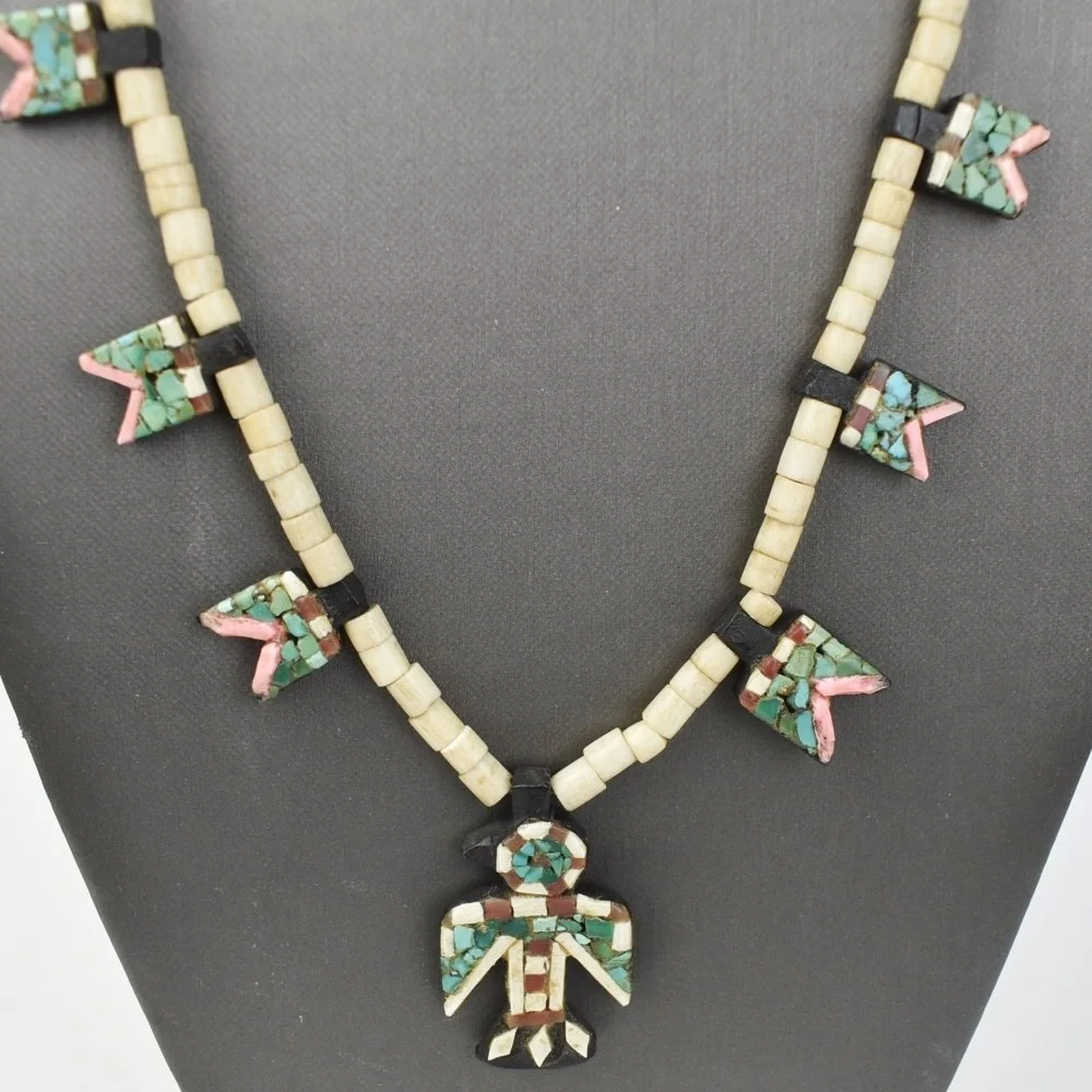 Santo Domingo Depression Necklace, c. 1930s