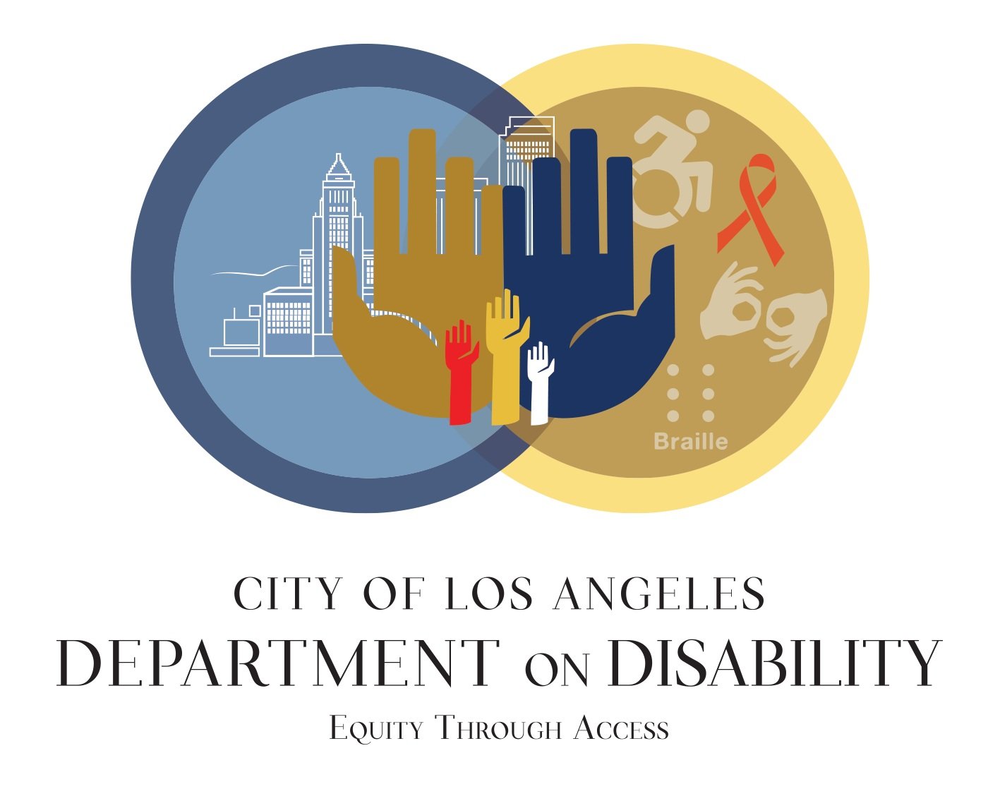 City of Los Angeles Department on Disability Logo