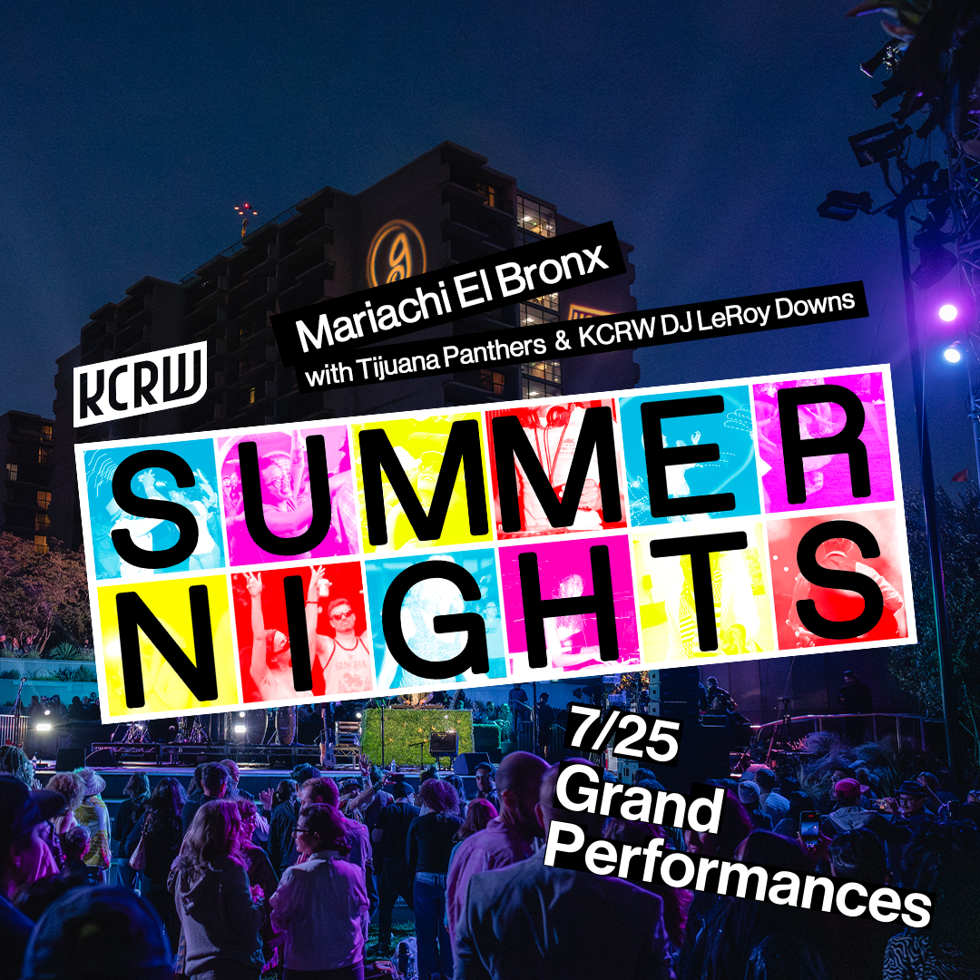 KCRW Summer Nights 2026 event flyer