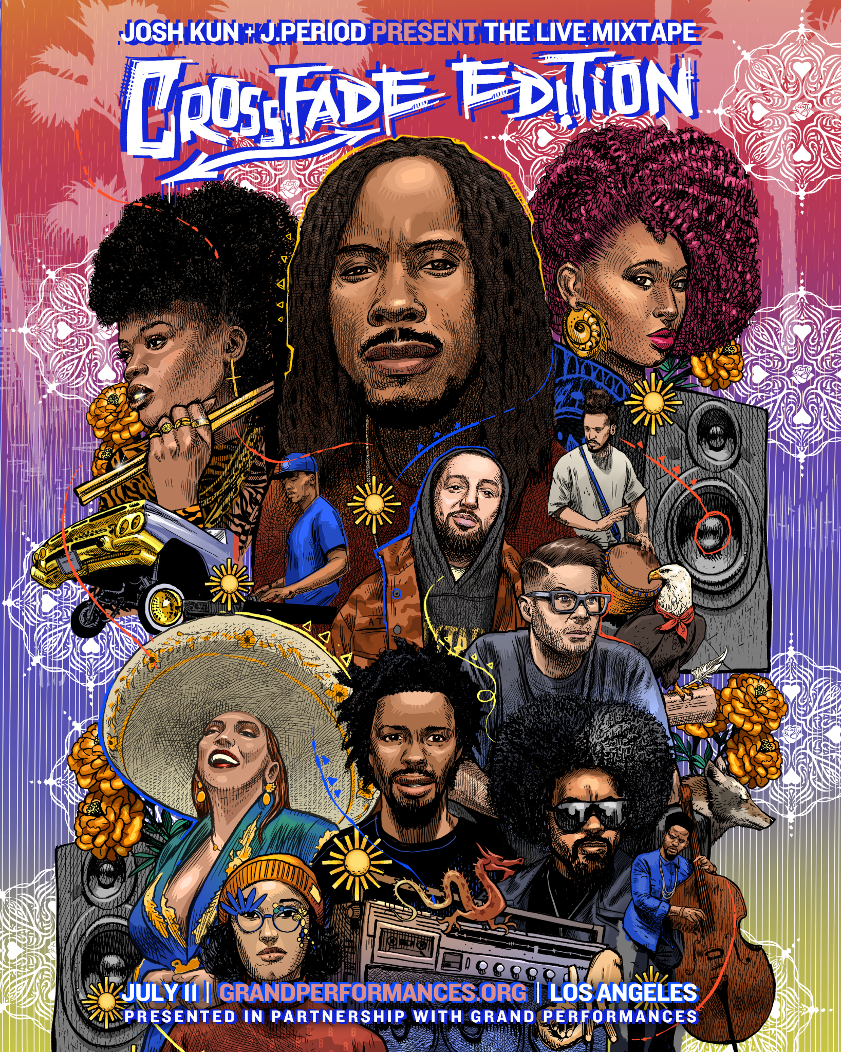 The Art of Crossfade COMMUNITY WORKSHOP event flyer