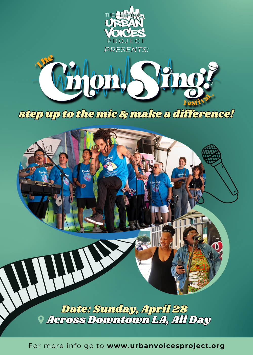 The C’mon, Sing Festival — Grand Performances Free Outdoor Summer
