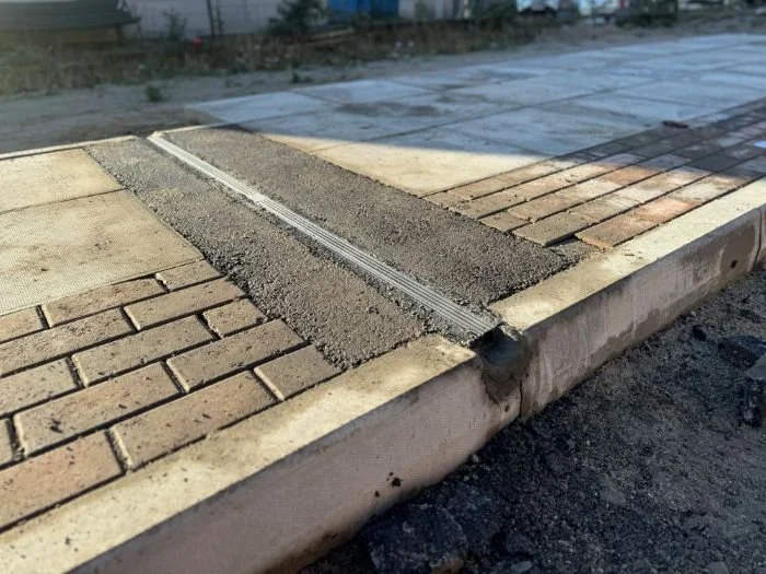 Newly Installed EV Charging Channel in Manchester City Street pavement