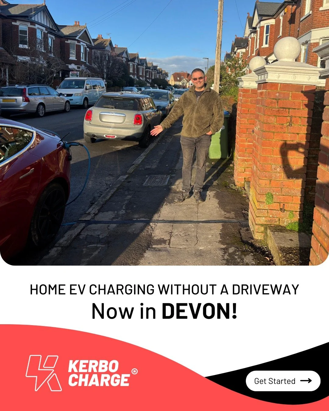 🎉 Congratulations to @devoncountycouncil on the launch of their cross-pavement charging channel trial with Kerbo Charge!

This is excellent news for Devon residents with on-street parking who can, for the first time, safely charge at home for around