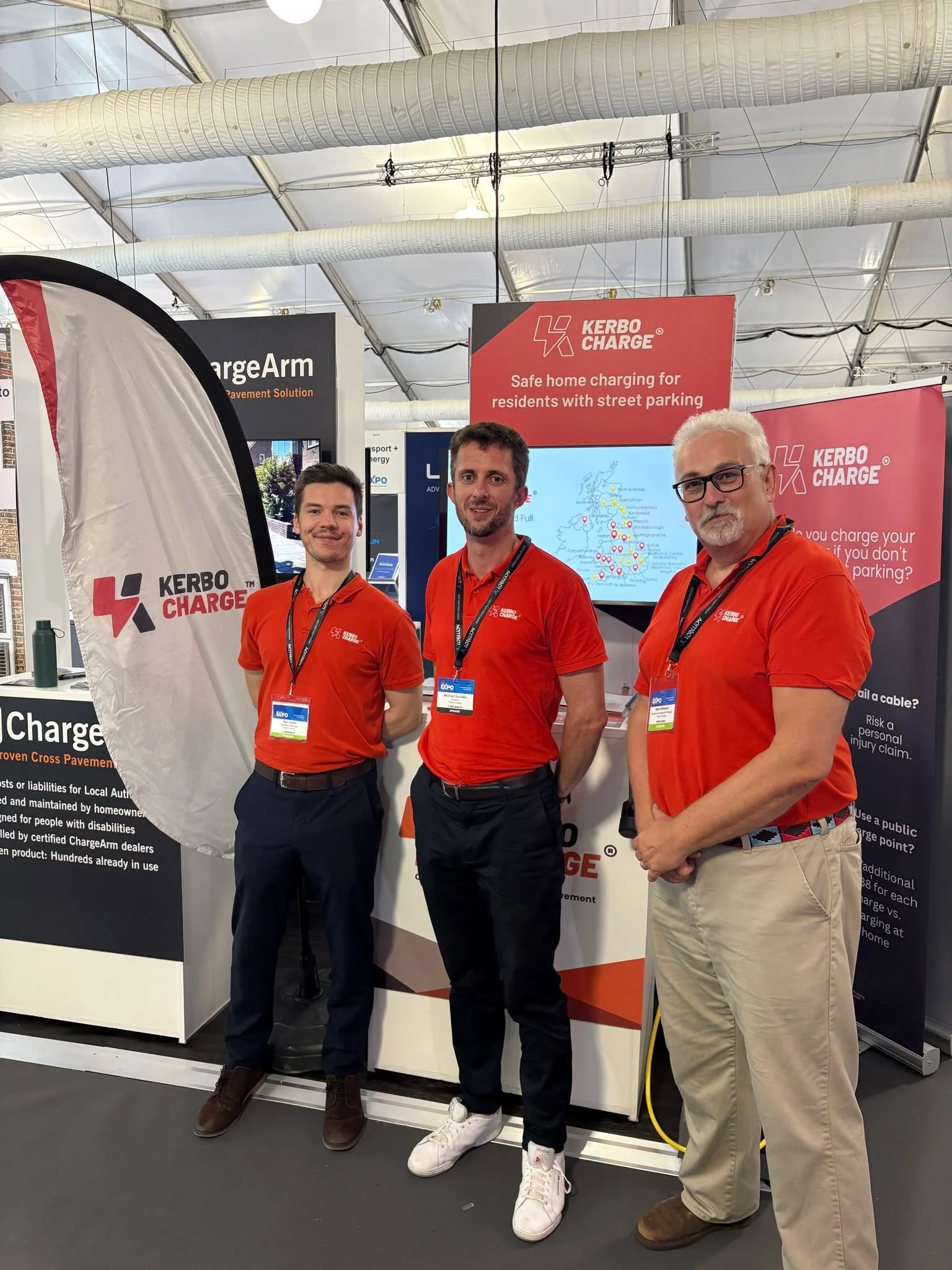 ⚡ Day 2 at @cenex_uk  Expo 2025!

If you&rsquo;re heading to the show, come and say hello to the Kerbo Charge team: Michael Goulden, Ben Grant and Mark Wheeler on stand C3-622h.

We&rsquo;ll be showcasing Kerbo Glide, our new cable insertion tool des
