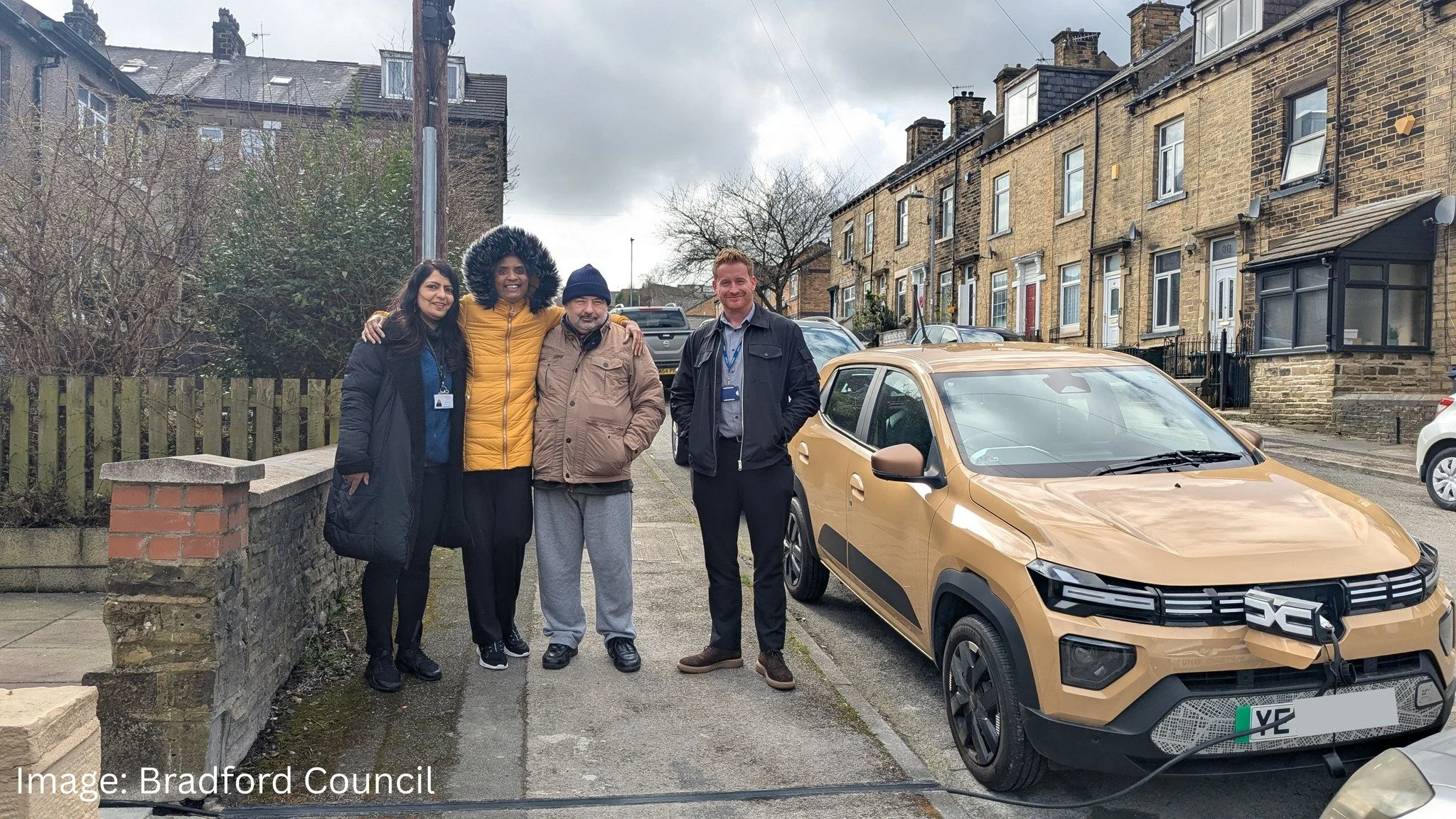 And we're live in #Bradford! Congratulations to @bradfordmdc  for making home charging possible for residents with on-street parking 🙌

Councillor Alex Ross‑Shaw, Portfolio Holder for Regeneration, Transport and Planning, said:

&ldquo;Making EV cha