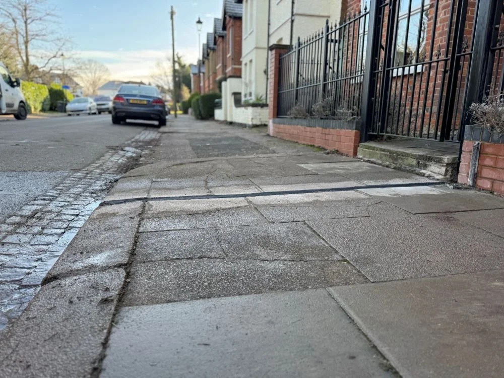 EV cable gully installed on Bedford pavement
