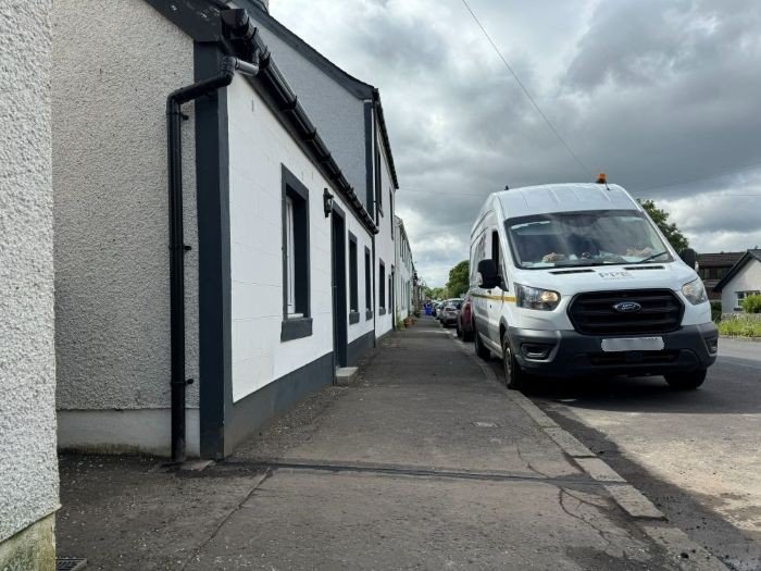EV Cable channel inpavement running from house to the edge of the pavement