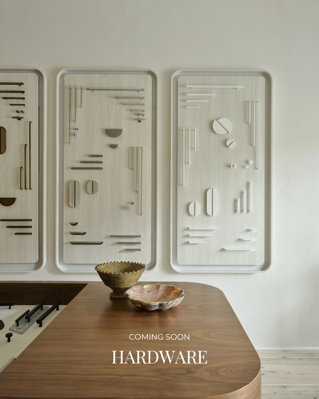 Knobs, pulls, hinges and handles and how to match them to your tapware without losing your mind.