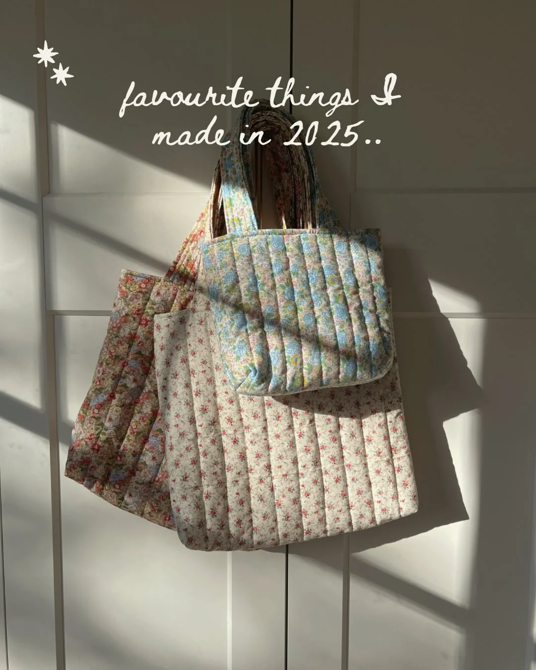 Favourite things I made in 2025 🧵🌸🤍
Thank you to everyone who has followed along!
Ally xo